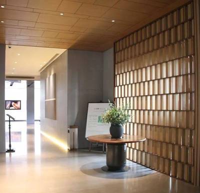 腾升案例 永威上和郡售楼部室内外精装修工程完工实景赏析